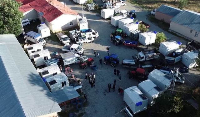 Hayvancılığın gelişmesi için çobanlara seyyar ev