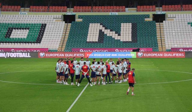 İspanya, Türkiye maçının hazırlıklarını tamamladı