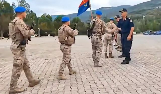 Komandolarının Suriye görevi dönüşü görüntüleri ilgi gördü