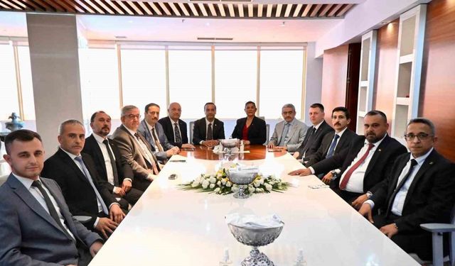 MHP heyetinden Başkan Çerçioğlu’na tebrik