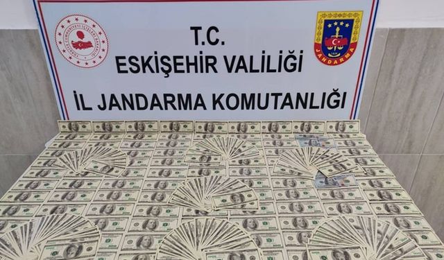 Piyasa değeri yaklaşık 1 milyon TL olan sahte dolarlar ele geçirildi