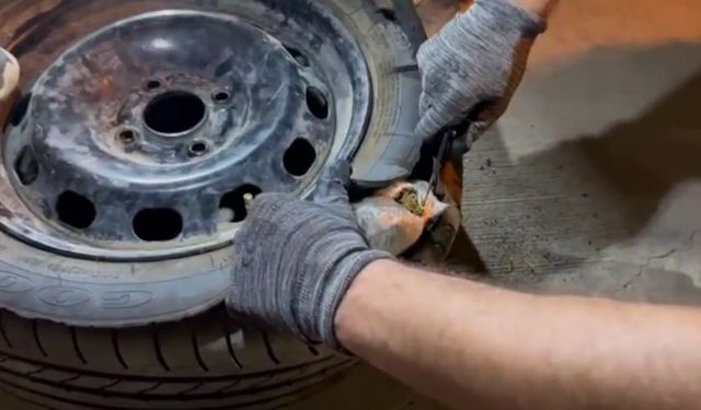 Şanlıurfa’da yedek lastikte uyuşturucu ticaretine 1 tutuklama