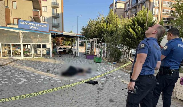 Tekirdağ’da 7. kattan düşen vatandaş hayatını kaybetti