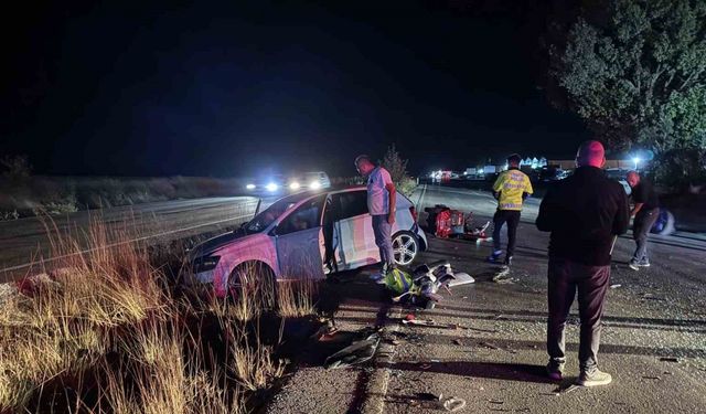 Ters yönden gelen elektrikli bisiklet kazaya neden oldu: 3 yaralı