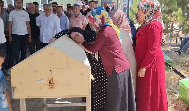 Üniversite kaydı için çıktıkları yolda yanarak can veren babaanne, oğlu ve torunu toprağa verildi