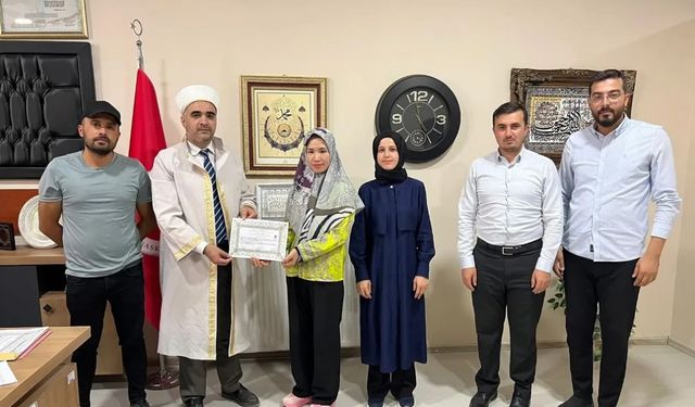 Vietnamlı kadın Yüksekova’da Müslüman oldu