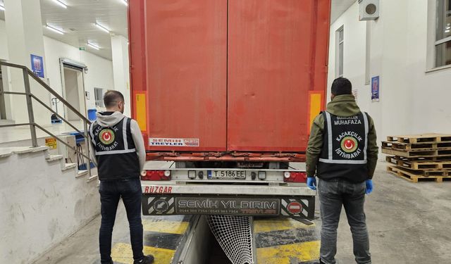 Edirne'de 105,2 kilogram uyuşturucu ele geçirildi