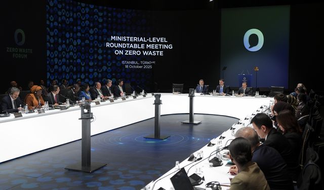 Tarım ve Orman Bakanı İbrahim Yumaklı, Uluslararası Sıfır Atık Forumu'nda konuştu: