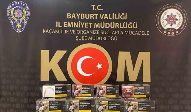 Bayburt’ta kaçak alkol ve tütün operasyonlarında 4 şüpheli gözaltına alındı