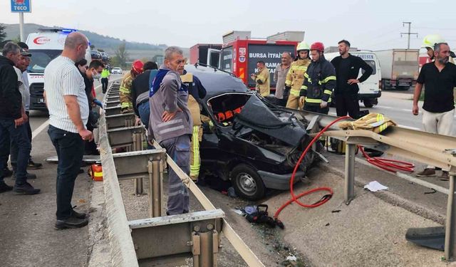 Bursa’da feci kaza: 4 yaralı