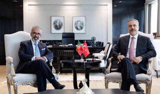 Dışişleri Bakanı Fidan, Portekizli mevkidaşı Rangel ile görüştü