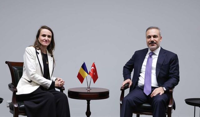 Dışişleri Bakanı Fidan, Romanyalı mevkidaşı Toiu ile görüştü