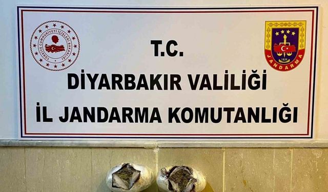Diyarbakır’da 92 kilo esrar ve 11 kilo skunk ele geçirildi