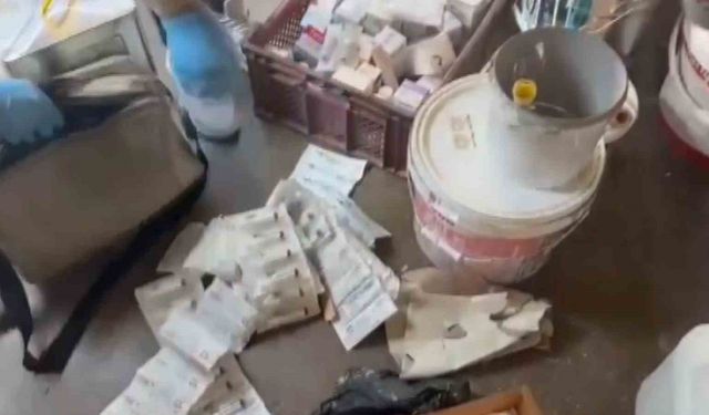 Gaziantep’te usulsüz şekilde üretilen 2 bin 334 adet tıbbi ilaç ele geçirildi