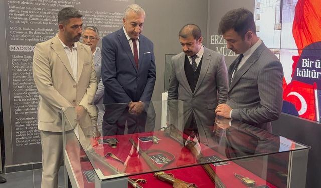 Geçmişin izleri gün yüzüne çıktı: Erzincan’da 20. Yüzyıl Savaş Aletleri Sergisi