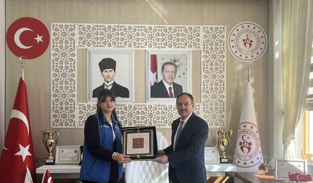 Kırşehir’den gönderilen Ahi Sancağı Bayburt’a ulaştı