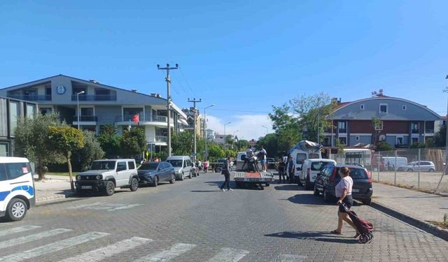 Marmaris’te motosikletli saldırı: 1 yaralı