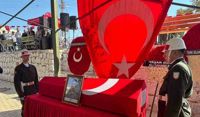 Şehit Piyade Er Eyüp Güner, son yolculuğuna uğurlandı