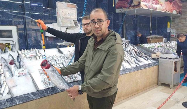 Tezgahlarda hamsi bolluğu