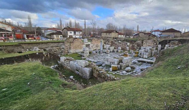Tokat’taki termal suyun izleri 2 bin yıllık Roma hamamını işaret ediyor