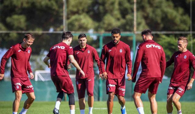 Trabzonspor, Galatasaray maçının hazırlıklarına başladı