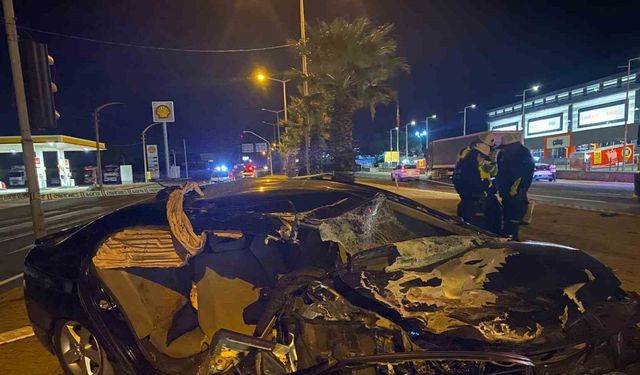 Turgutlu’da feci kaza: 1 ölü, 3 yaralı