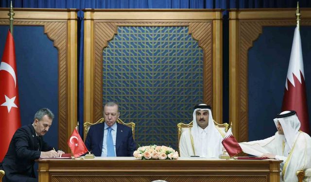 Türkiye ile Katar arasında ortak bildiri ve anlaşmalar imzalandı
