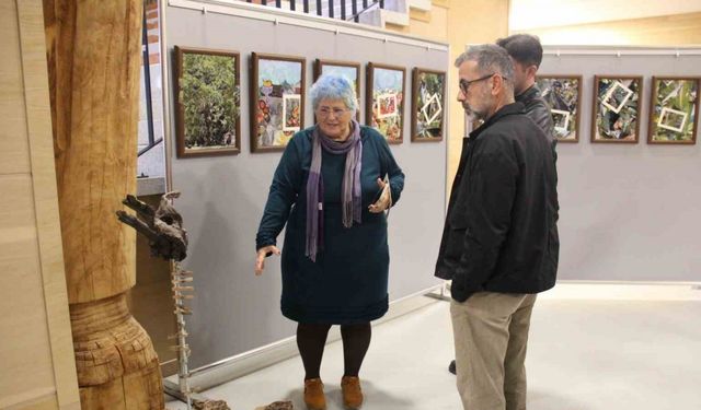 Yaylanın renkleri Karabağlar resim sergisinde