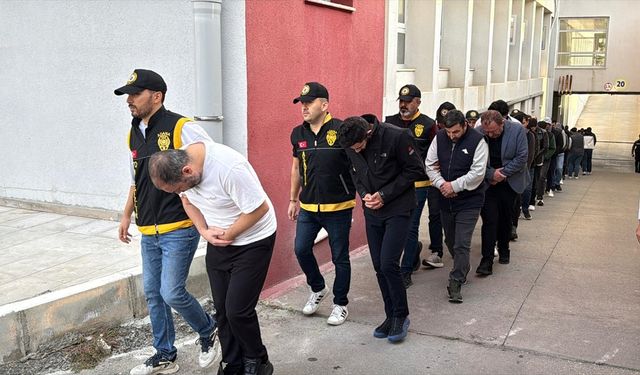 Adana merkezli 23 ilde düzenlenen dolandırıcılık operasyonunda 22 zanlı tutuklandı