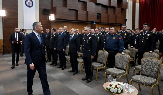 Bakan Yerlikaya, 81 İl Emniyet Personel Şube Müdürleri İle Değerlendirme Toplantısı'nın açılışında konuştu: