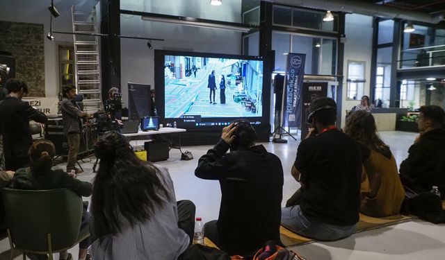 Cannes ödüllü 'Görünmez Kaza' filminin görüntü yönetmeni Jafari sinemaseverlerle buluştu: