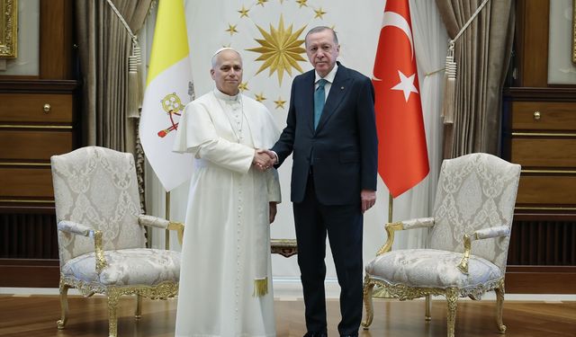 Cumhurbaşkanı Erdoğan, Vatikan Devlet Başkanı Papa 14. Leo ile görüştü