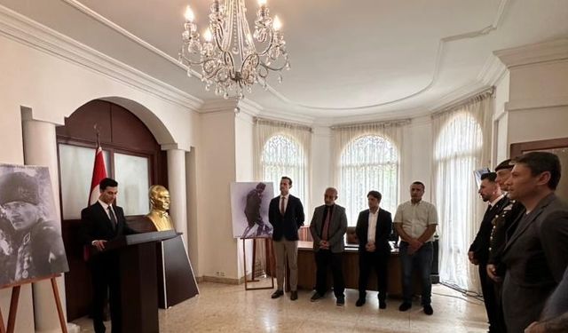 Gazi Mustafa Kemal Atatürk, ebediyete intikalinin 87. yılında Kamerun'da anıldı