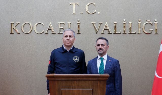 İçişleri Bakanı Yerlikaya, Kocaeli'de temaslarda bulundu