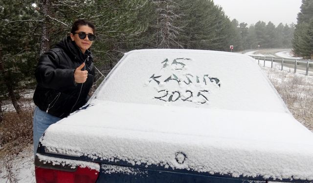 Kars'ta yüksek kesimlerde kar etkili oldu