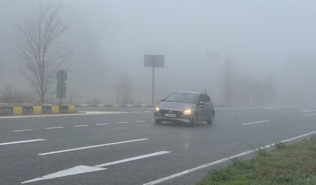 Kastamonu'da sis etkili oluyor