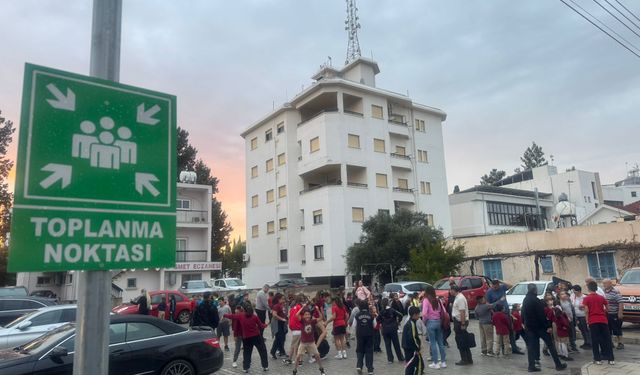 Kıbrıs açıklarında 5,4 büyüklüğünde yeni bir deprem meydana geldi