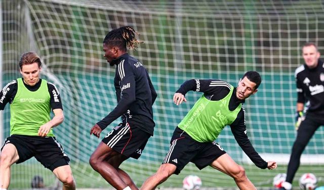Beşiktaş, Fatih Karagümrük maçı hazırlıklarını sürdürdü