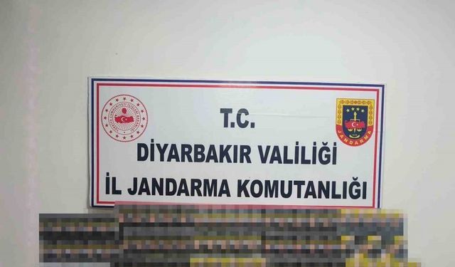 Diyarbakır’da 5 kilo işlenmiş altın ele geçirildi