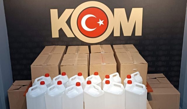 Manisa’da ekim ayında binlerce kaçak ürün ele geçirildi