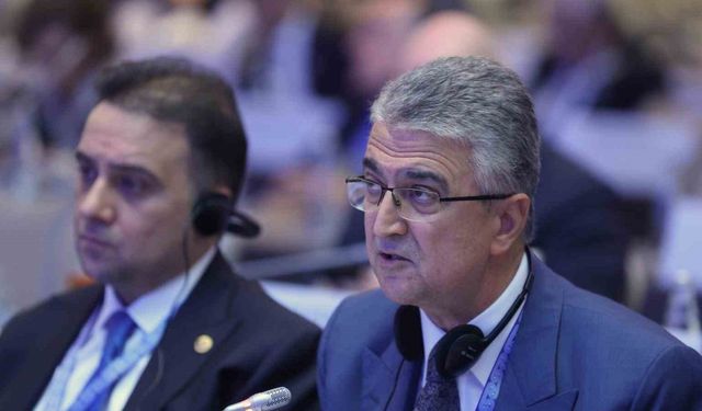 MHP Milletvekili Aydın, Akdeniz Forumu’nda, Gazze’deki insanlık dramını ve kalıcı barış çağrısını dile getirdi