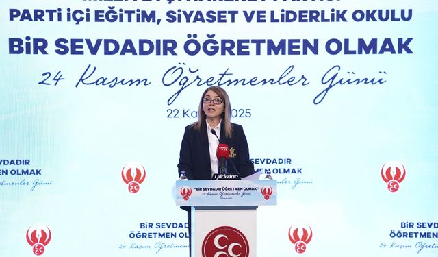 MHP’li Topcu: “Bir sevdadır öğretmen olmak; kalemle değil gönülle yazılan bir ömürdür”