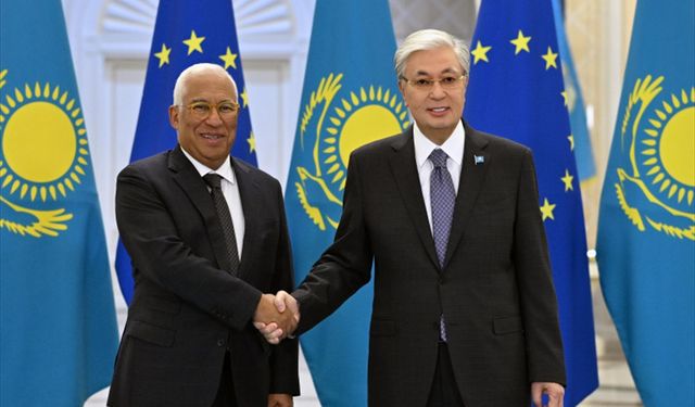 AB Konseyi Başkanı Costa: 'Kazakistan, Avrupa'nın ekonomik güvenliğinin sağlanmasında önemli rol oynuyor'