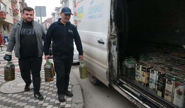 Bolu'da ele geçirilen 1500 litre sahte zeytinyağı biyodizel yapımında kullanılacak