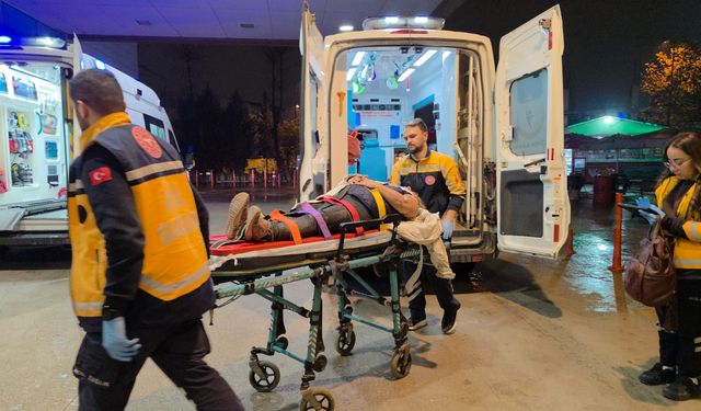 Bursa'da yolun karşısına geçmeye çalışan kadına kamyonet çarptı