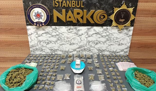 İstanbul'da uyuşturucu operasyonunda 6 zanlı tutuklandı