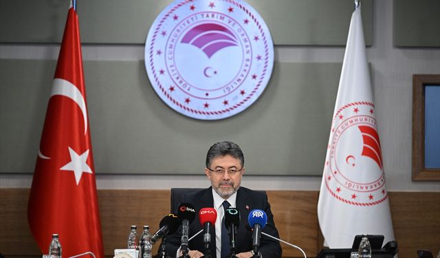 Tarım ve Orman Bakanı Yumaklı, Ulusal Su Kurulunun 5'inci toplantısında konuştu