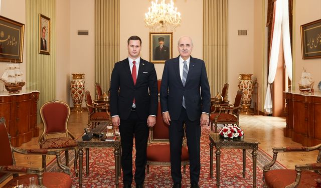 TBMM Başkanı Kurtulmuş, Bosna Hersek Tuzla Kantonu Başbakanı Halilagic'i kabul etti