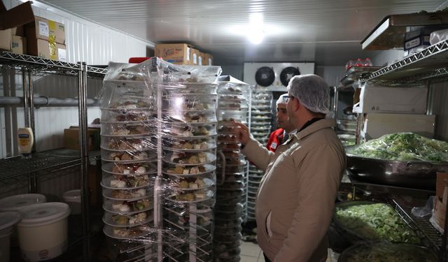 Trakya'da yılbaşı öncesi gıda satışı yapan işletmeler denetlendi