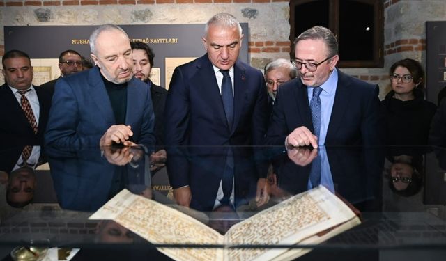 Bakan Ersoy: 'TÜYEK yazma eser alanındaki küresel liderliğini daha da güçlendirdi'